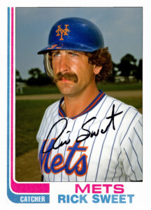 Rick Sweet custom baseball card