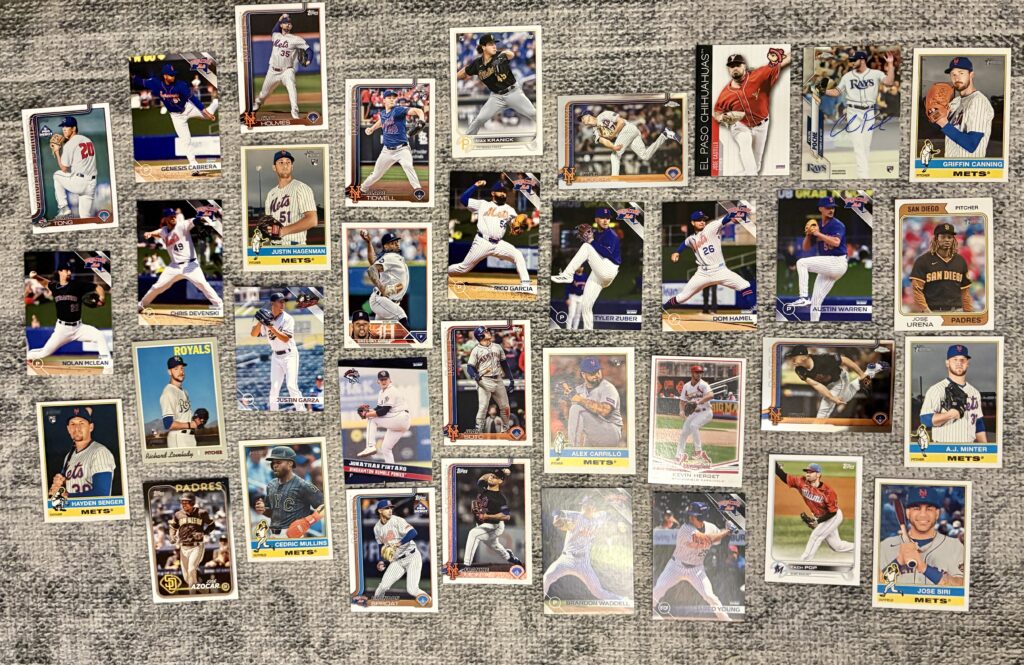 THB Class of 2025 baseball cards